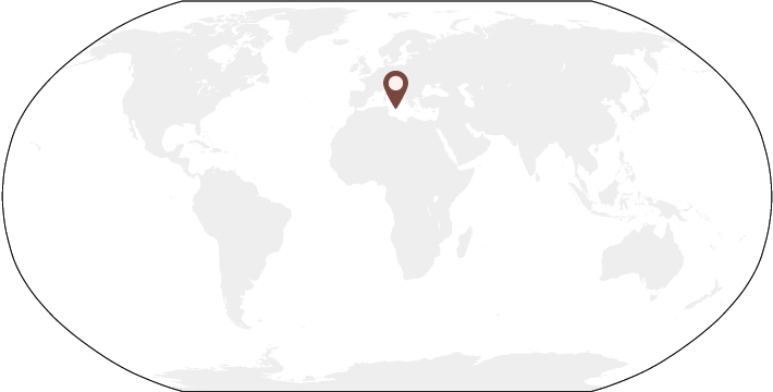 世界地図　マルタ